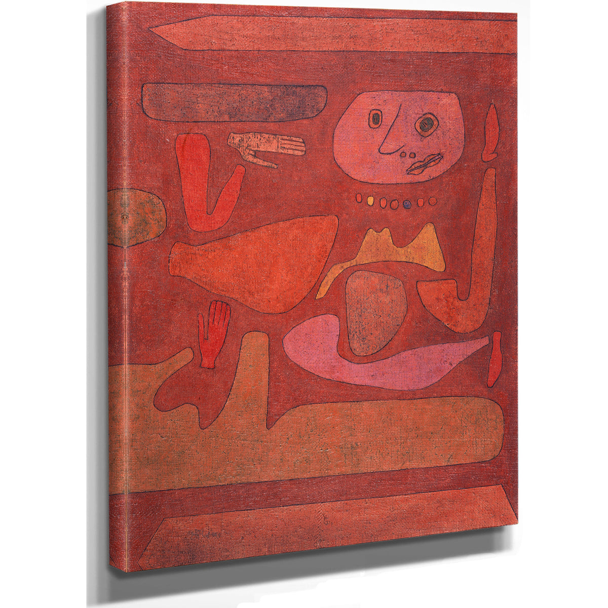 The Man Confusion 1939 By Paul Klee