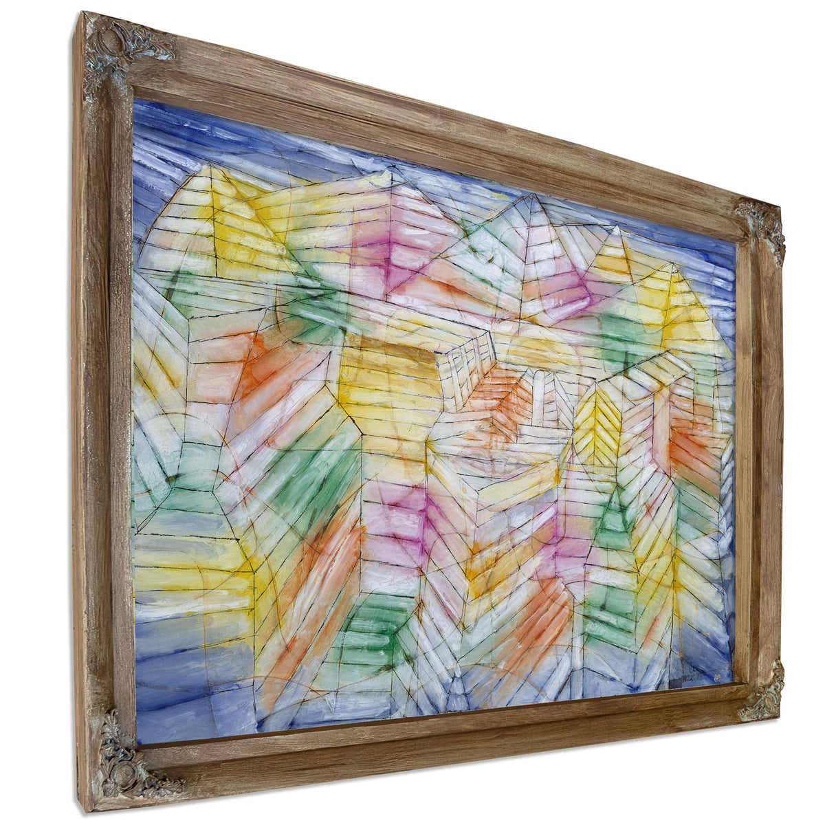Theater Mountain Construction 1920 By Paul Klee