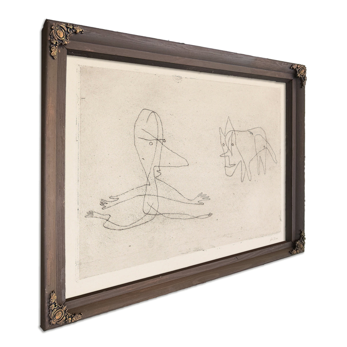 Was Lauft Er 1932 By Paul Klee