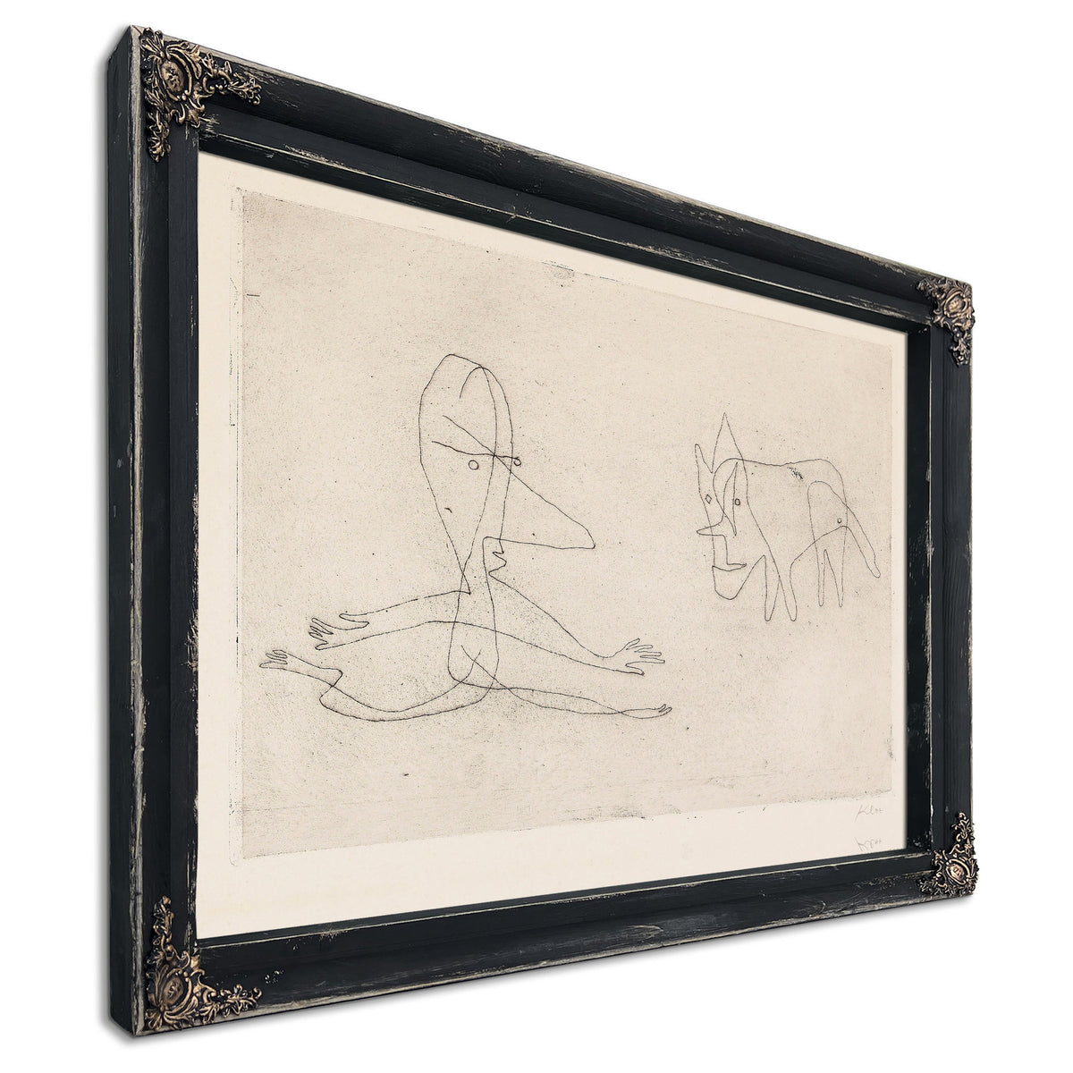 Was Lauft Er 1932 By Paul Klee