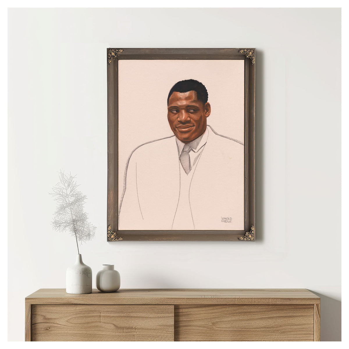 Paul Robeson by Winold Reiss
