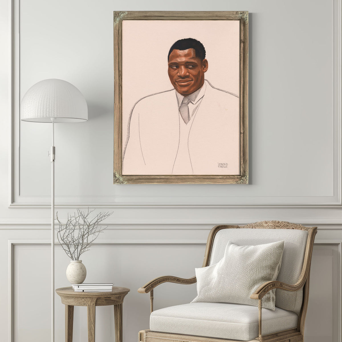 Paul Robeson by Winold Reiss