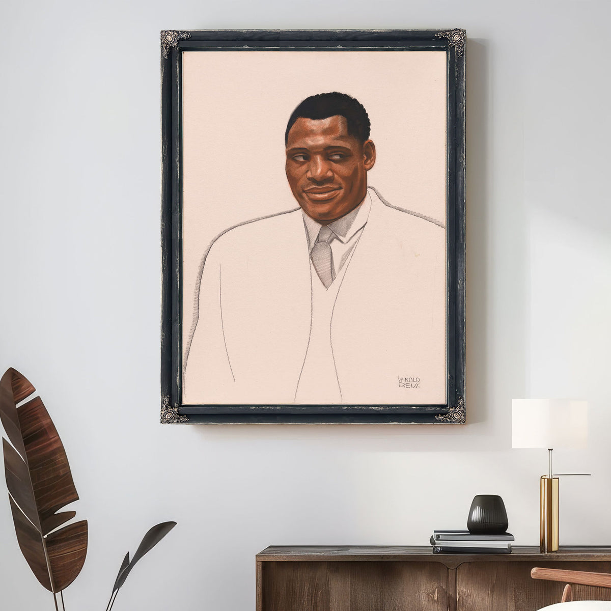 Paul Robeson by Winold Reiss