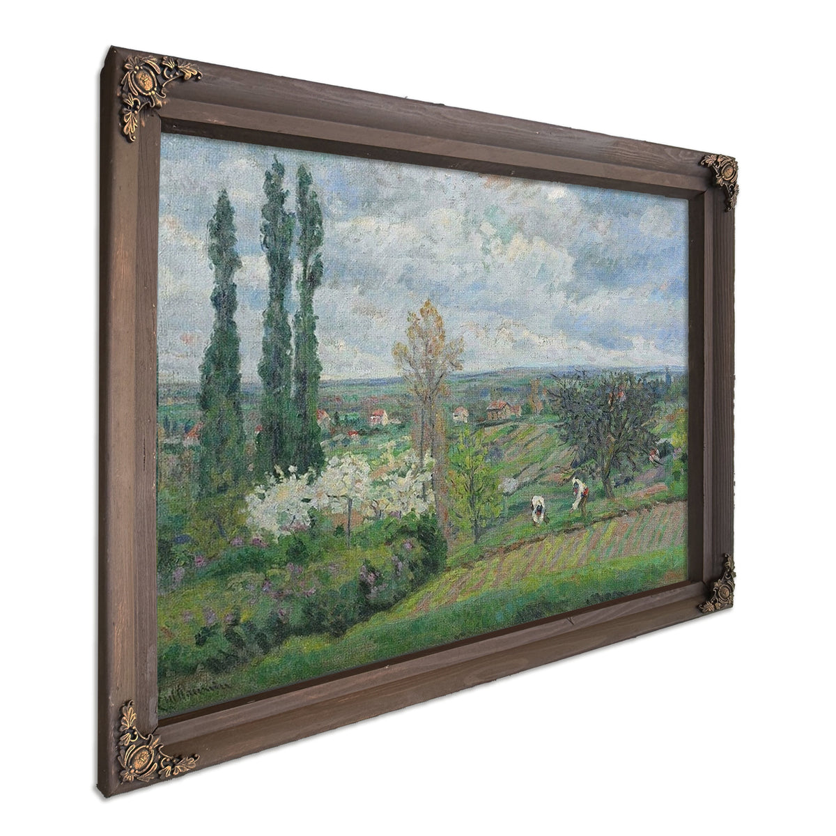 Paysage D'ile De France By Armand Guillaumin