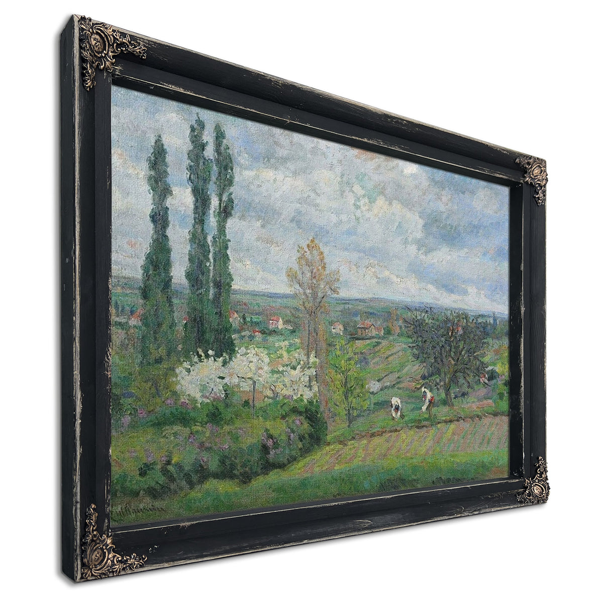 Paysage D'ile De France By Armand Guillaumin
