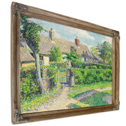Peasants Houses Eragny by Camille Pissarro