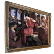 Penelope And The Suitors By John Waterhouse