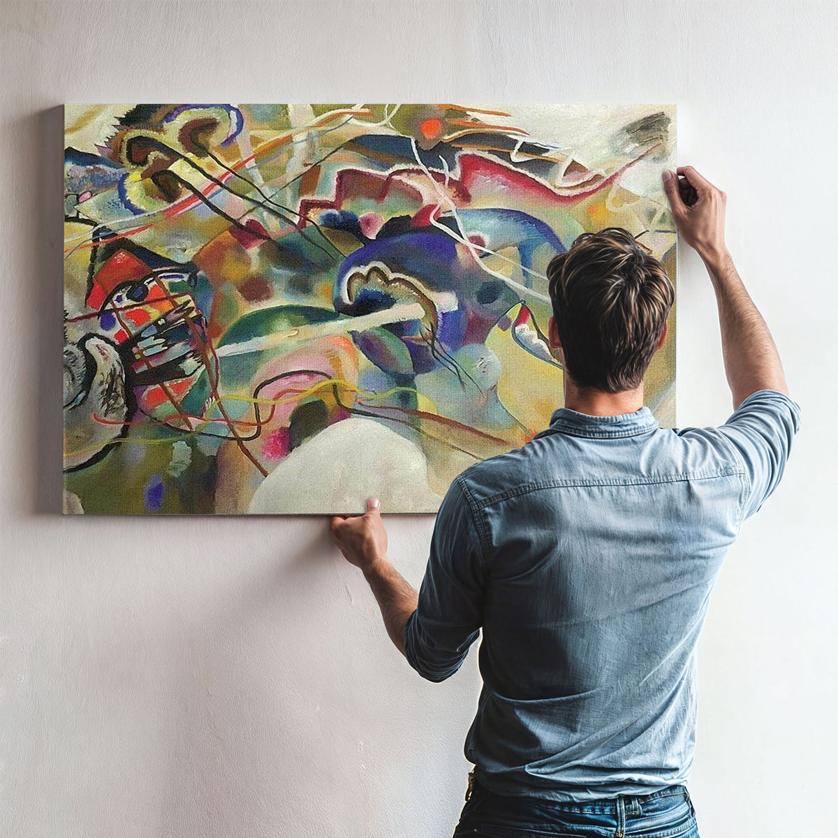 Picture With White Border 1913 By Wassily Kandinsky By 2