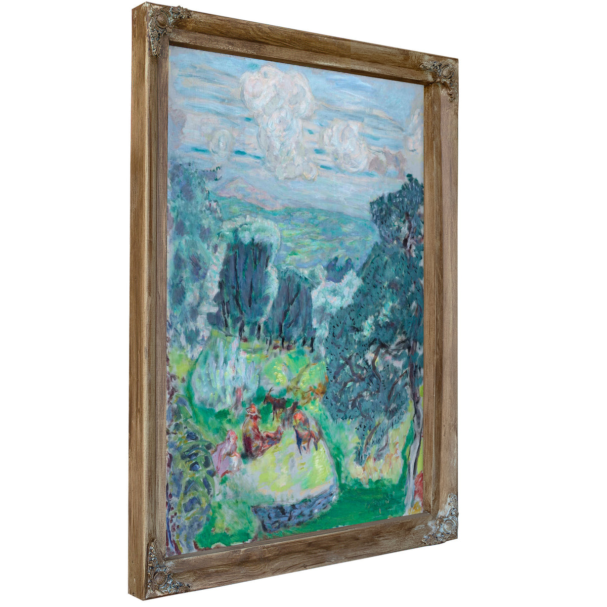Alpine Landscape Goatherd 1912 By Pierre Bonnard