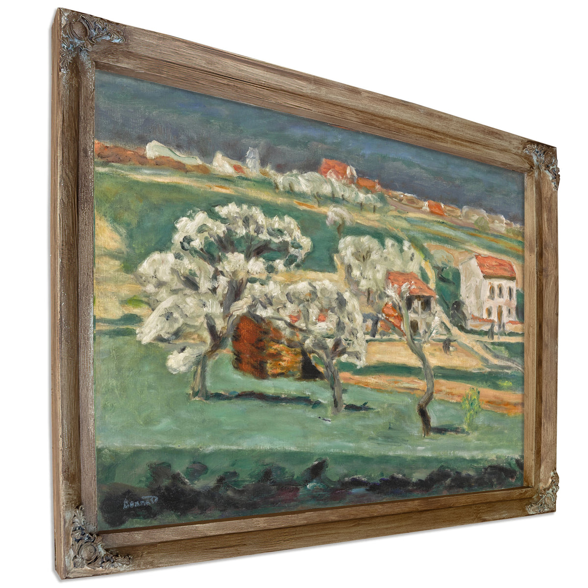 Arbres En Fleurs Maison Blanche By Pierre Bonnard