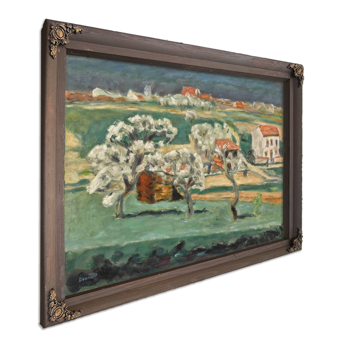 Arbres En Fleurs Maison Blanche By Pierre Bonnard