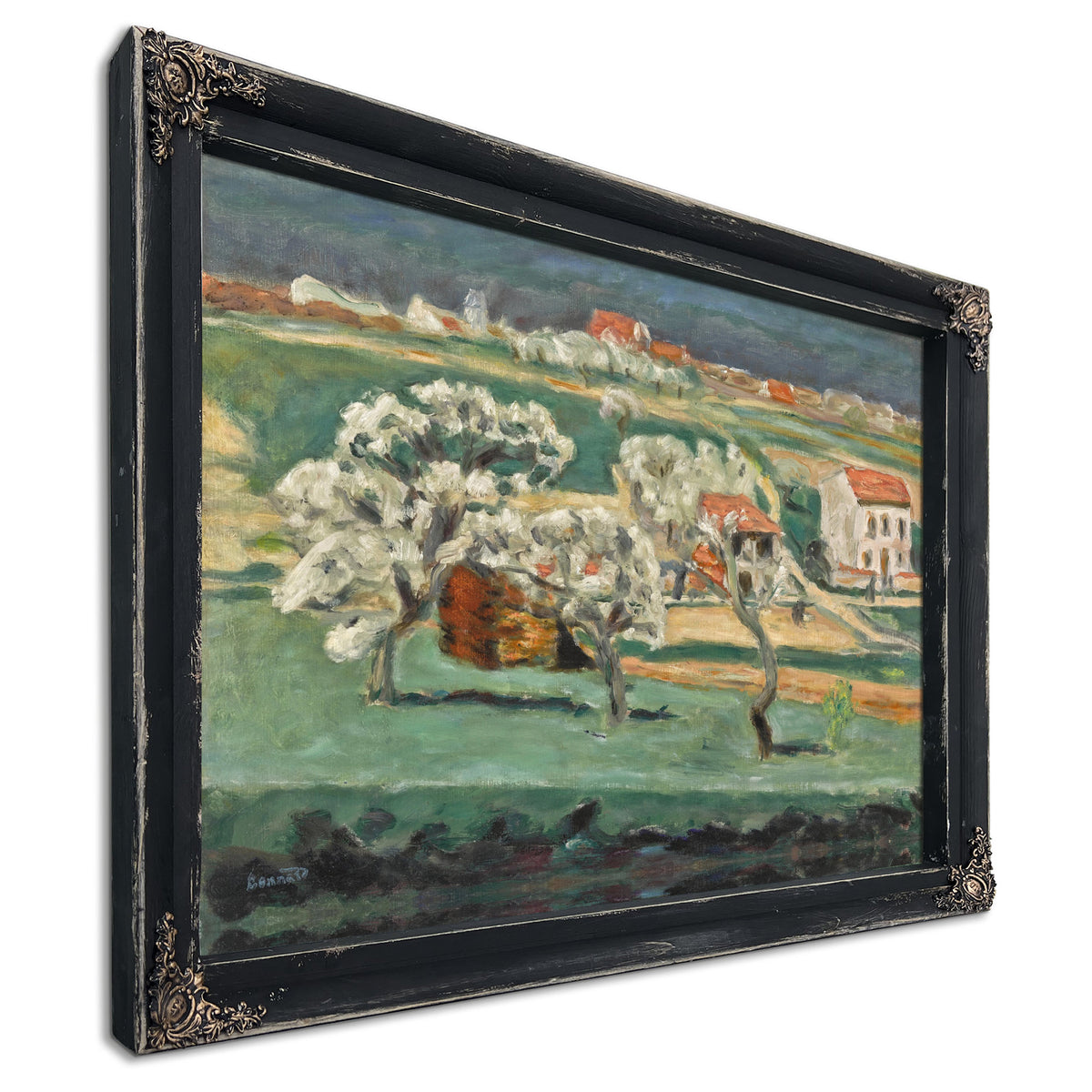 Arbres En Fleurs Maison Blanche By Pierre Bonnard