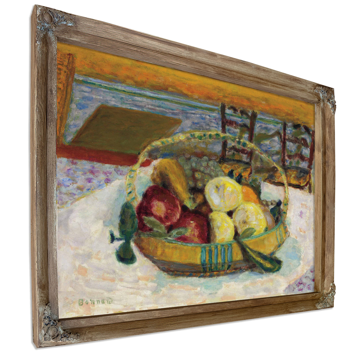 Corbeille de Fruits Dans la Salle Ac 02 By Pierre Bonnard