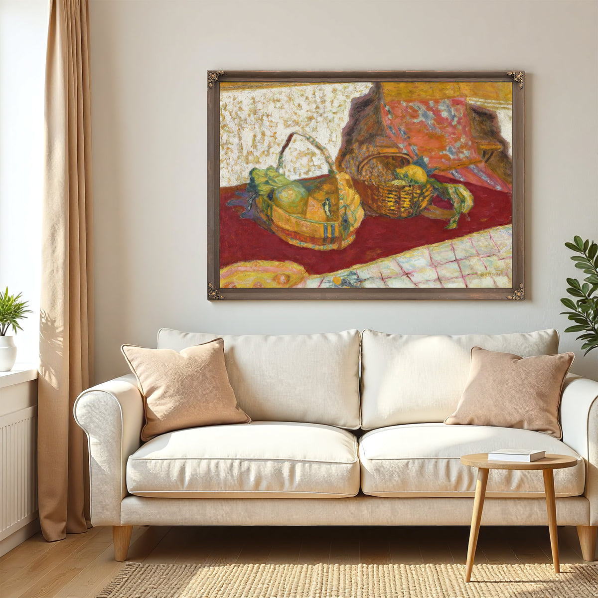 Deux Corbeilles de Fruits By Pierre Bonnard