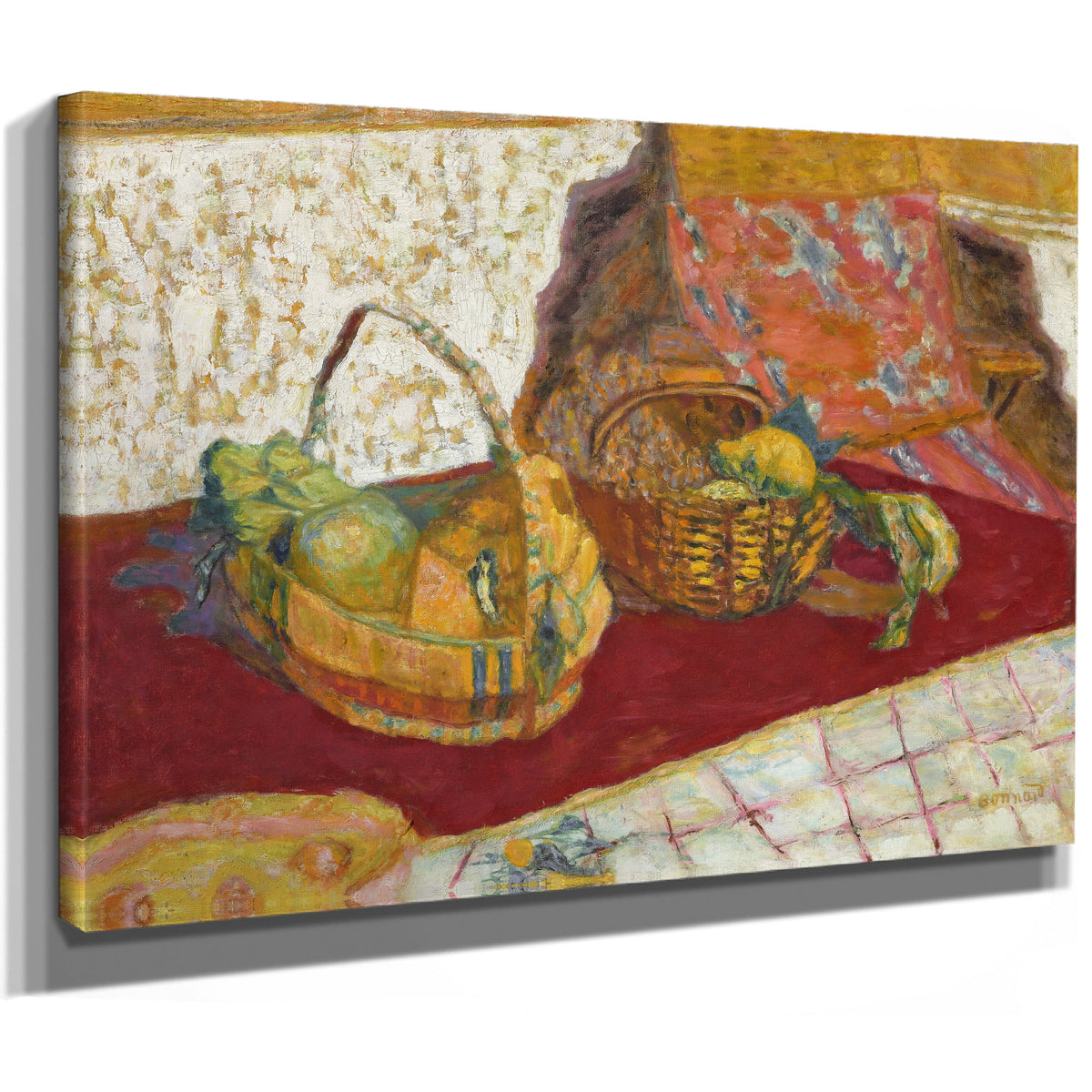 Deux Corbeilles de Fruits By Pierre Bonnard