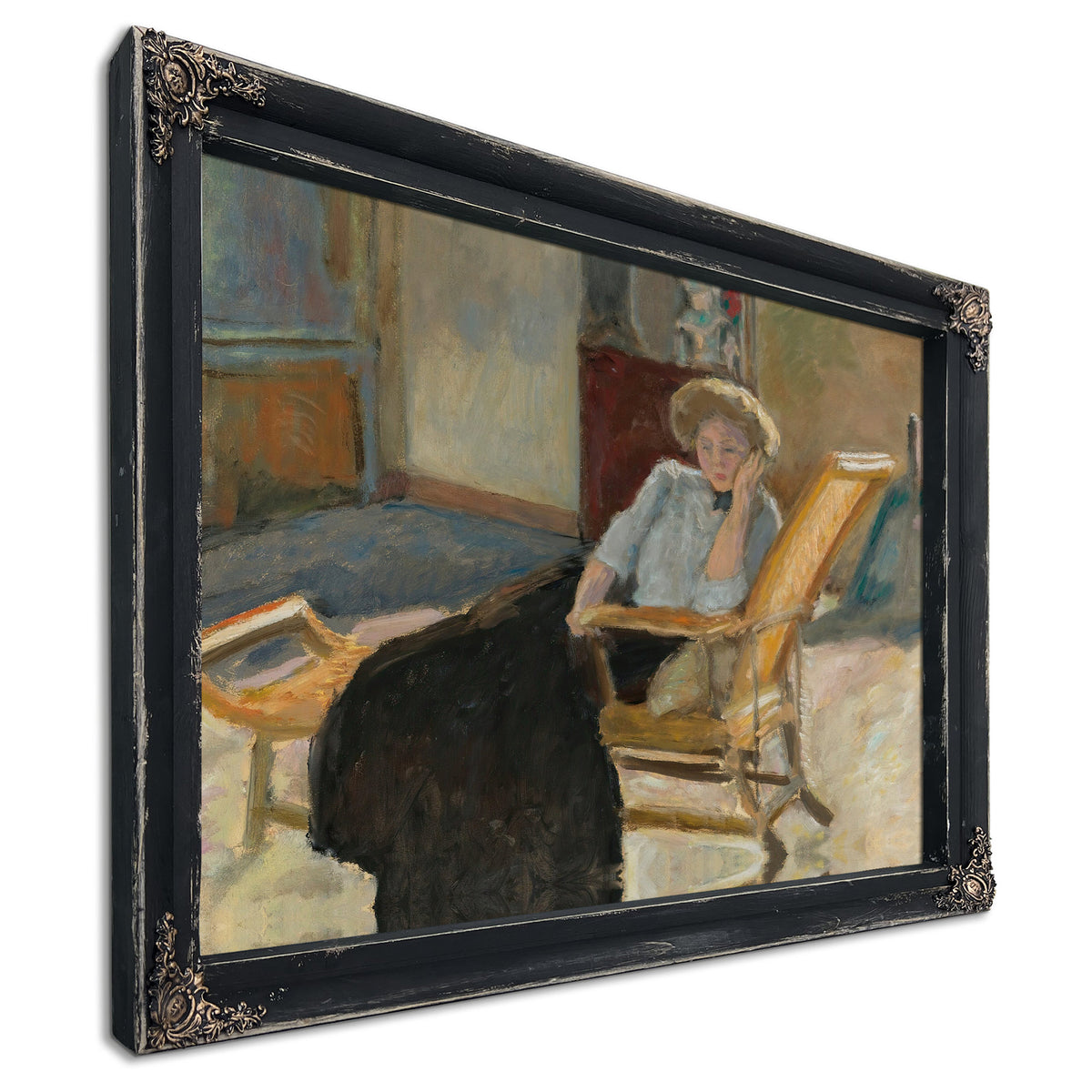 Femme Assise Circa 1907 By Pierre Bonnard