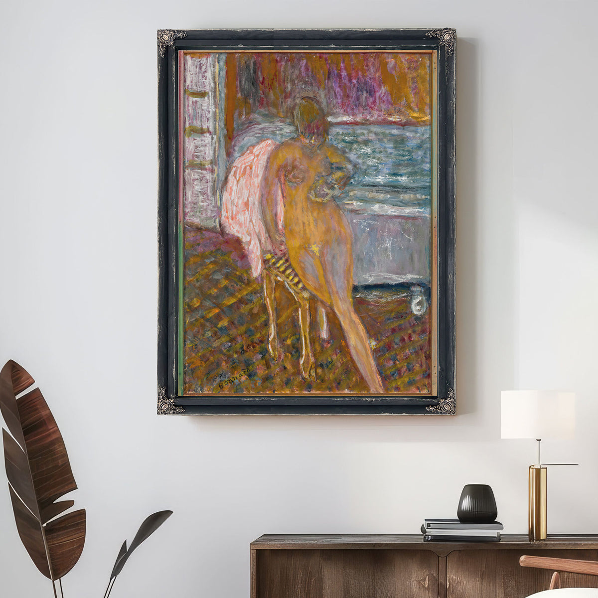 Femme Sa Toilette 1933 By Pierre Bonnard
