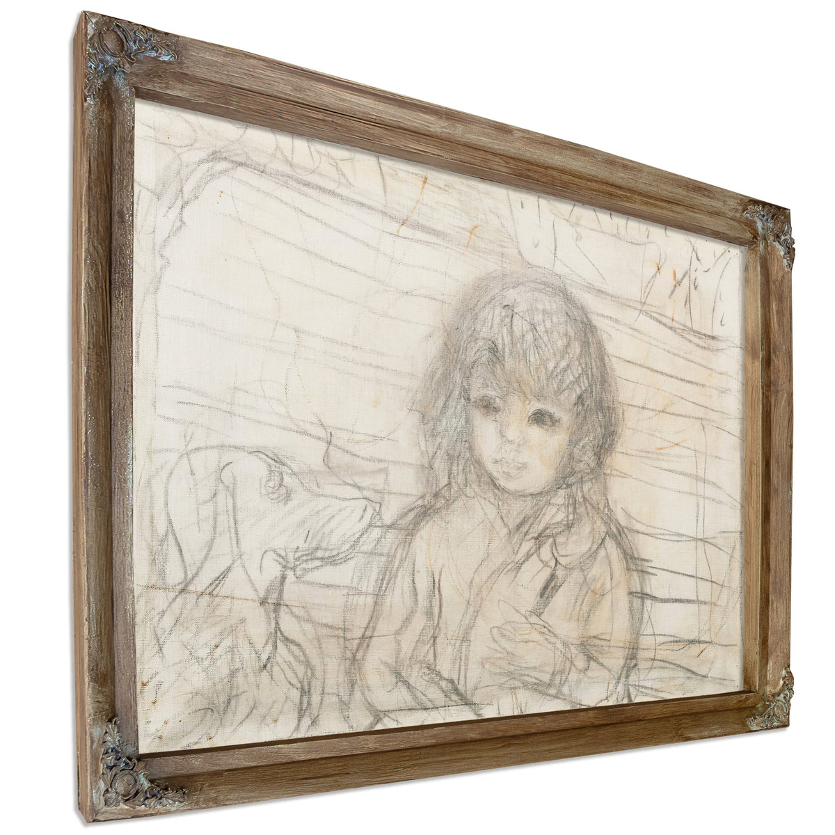 Isabelle Lecomte du Nouy Avec le Chien By Pierre Bonnard