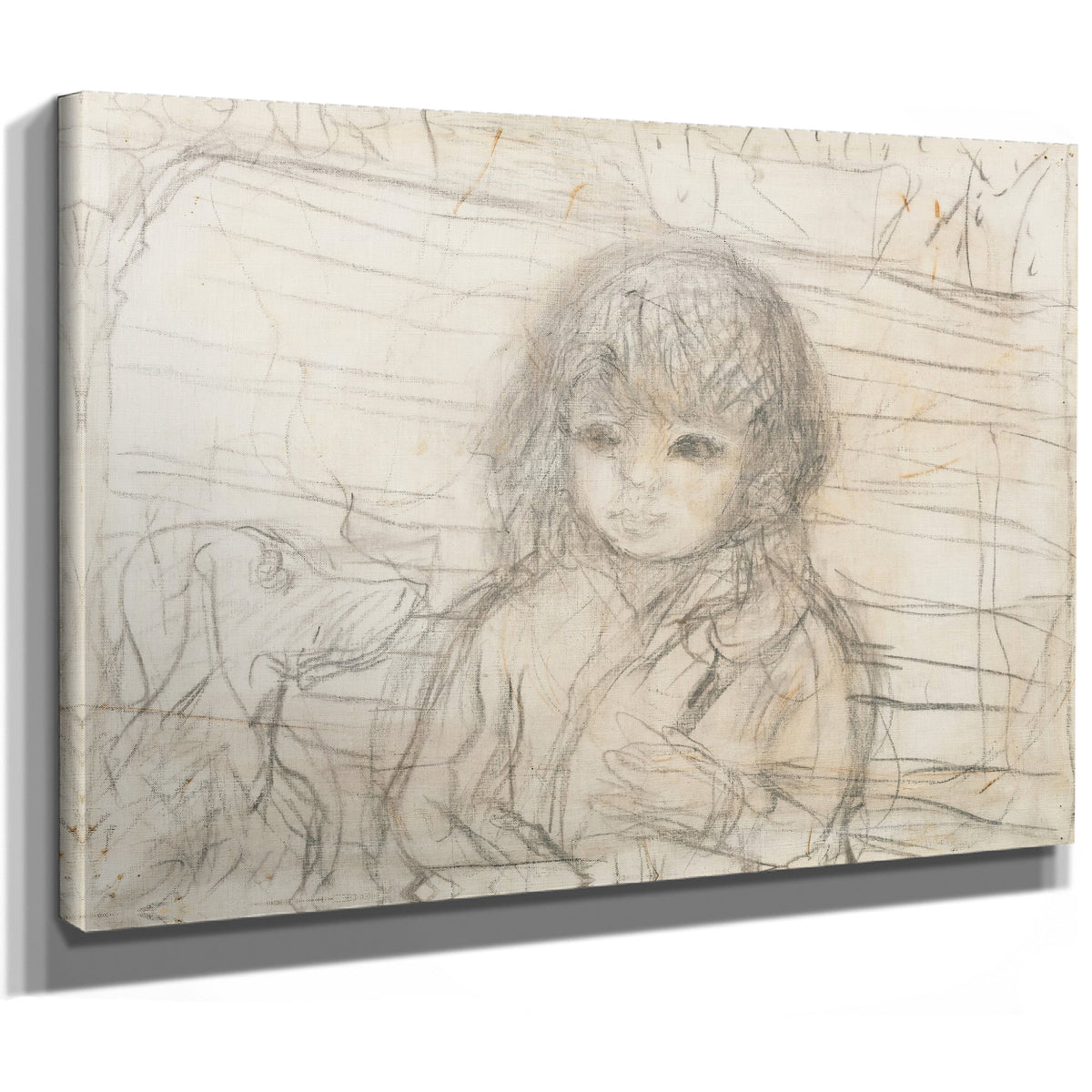 Isabelle Lecomte du Nouy Avec le Chien By Pierre Bonnard