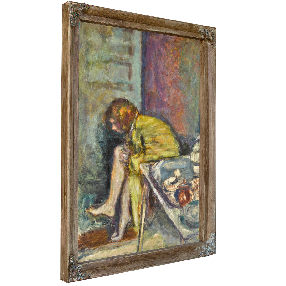 Jeune Femme Assise By Pierre Bonnard