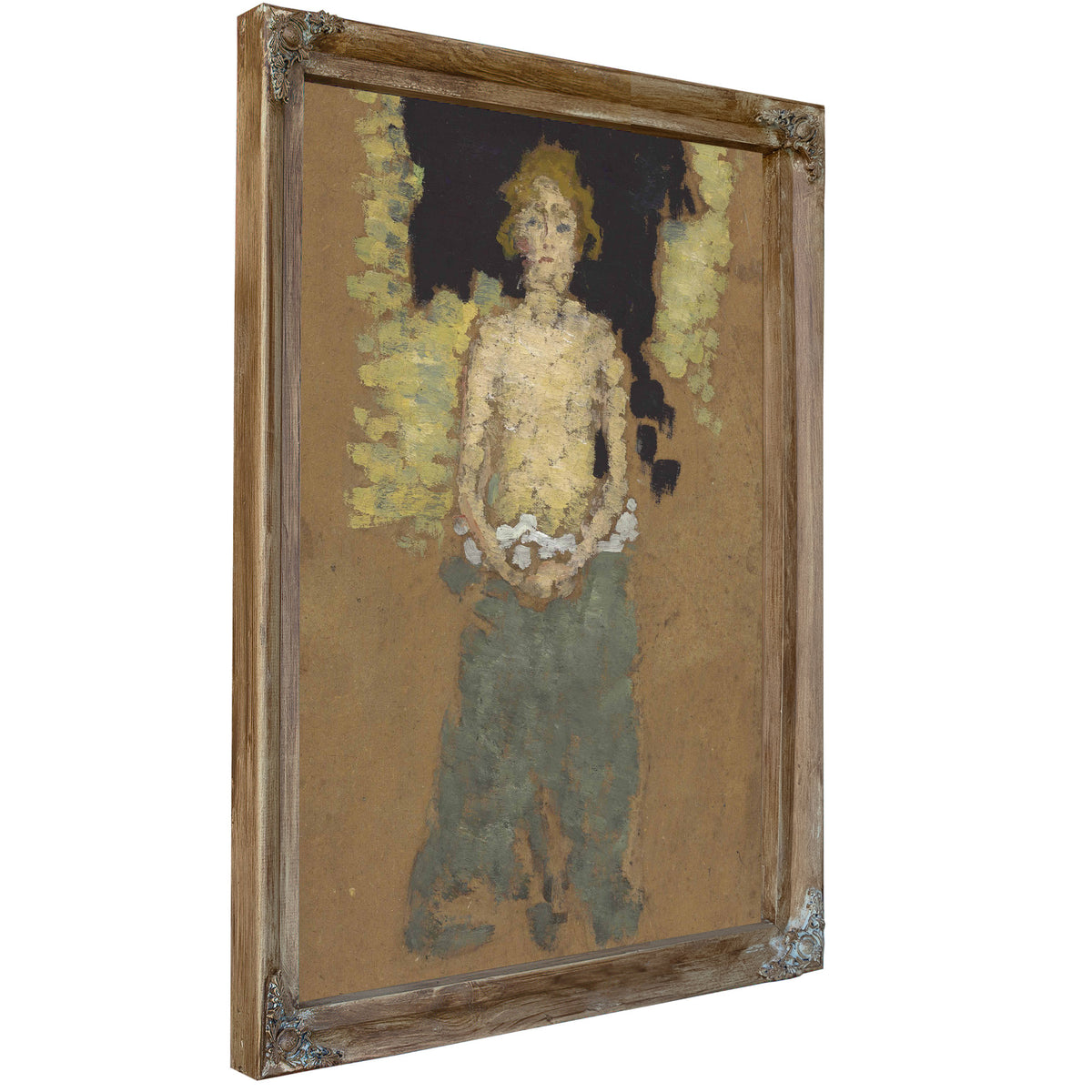 Jeune Femme Au Torse Deunudeu 1892 By Pierre Bonnard