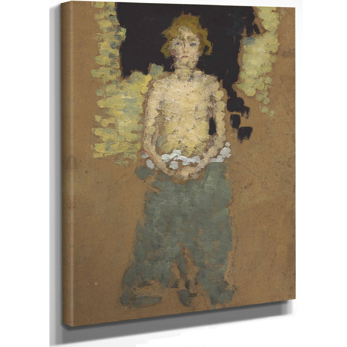 Jeune Femme Au Torse Deunudeu 1892 By Pierre Bonnard