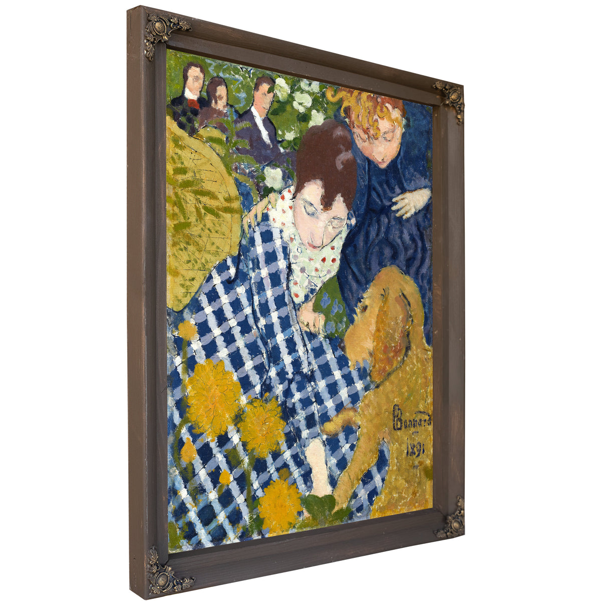 Julisteet Woman a Dog 02 By Pierre Bonnard