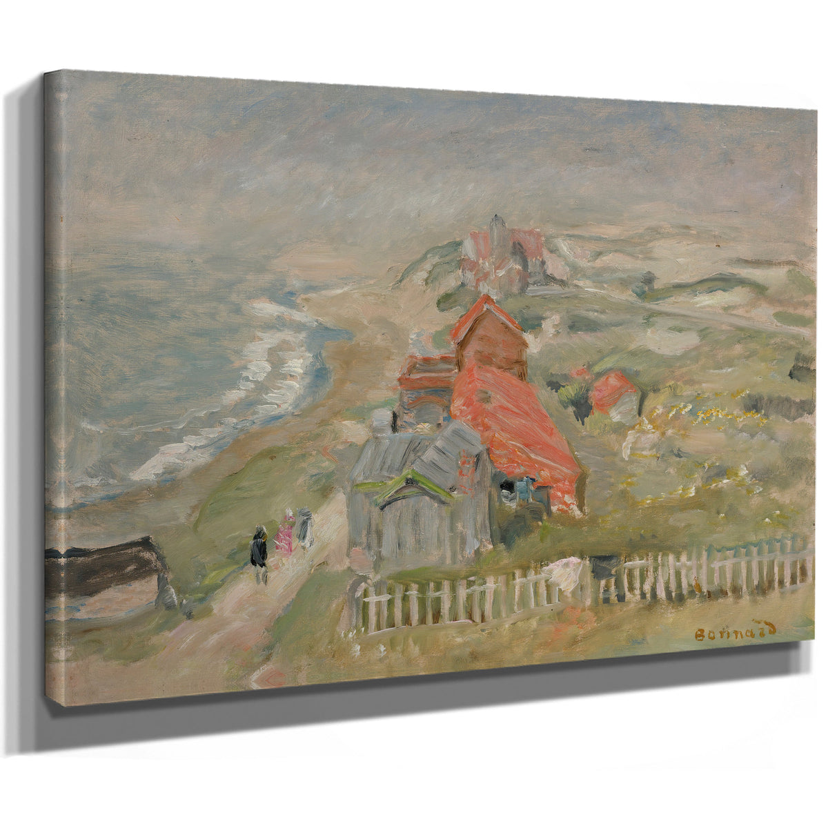La Maison Au Bord du Chemin Ou Maisons By Pierre Bonnard