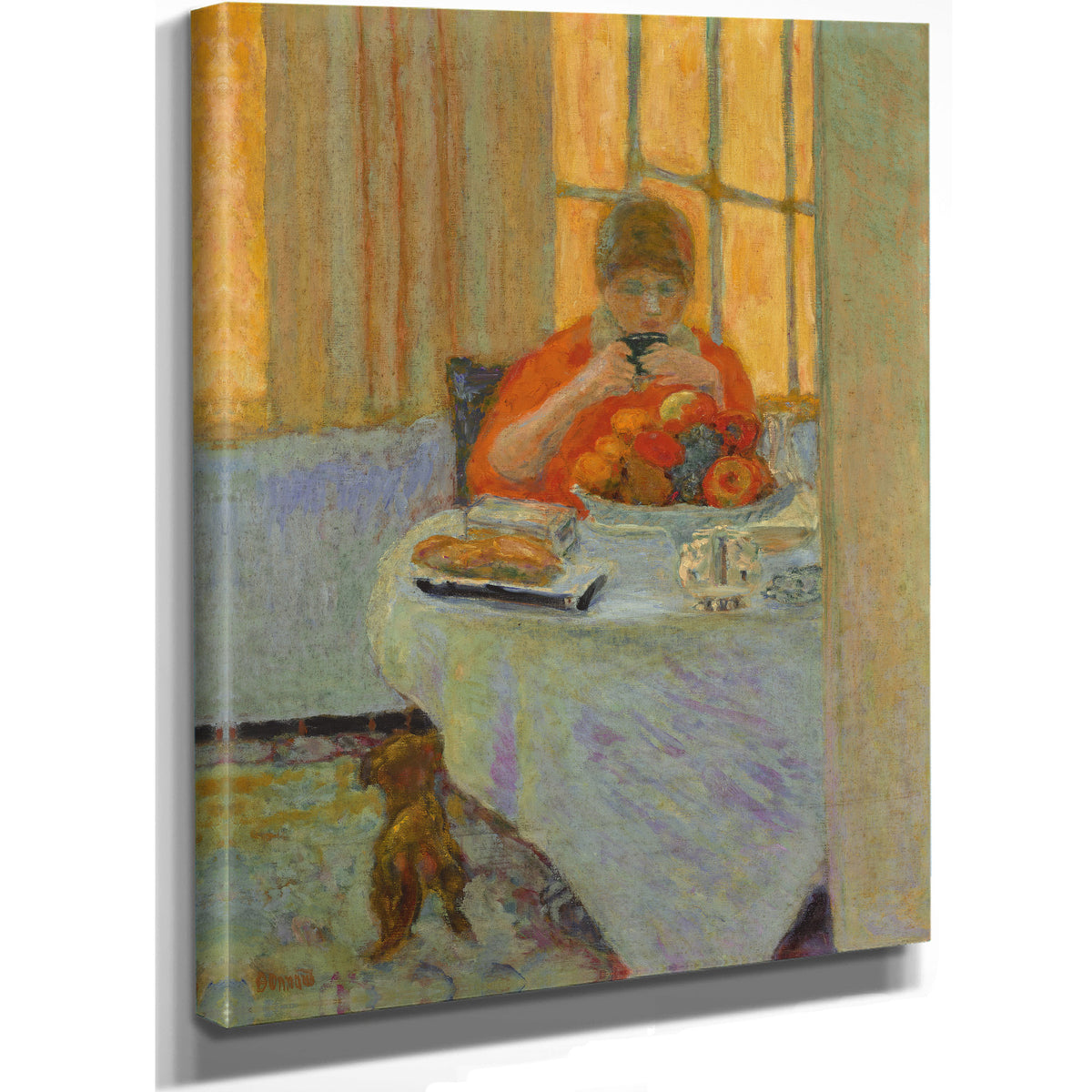 Le Petit Deujeuner 1917 By Pierre Bonnard