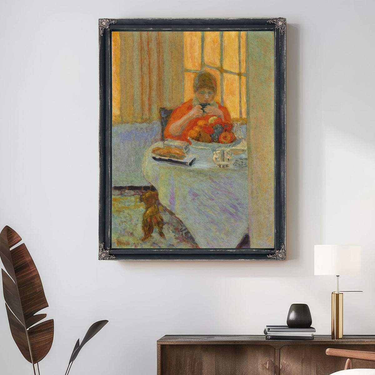 Le Petit Deujeuner 1917 By Pierre Bonnard