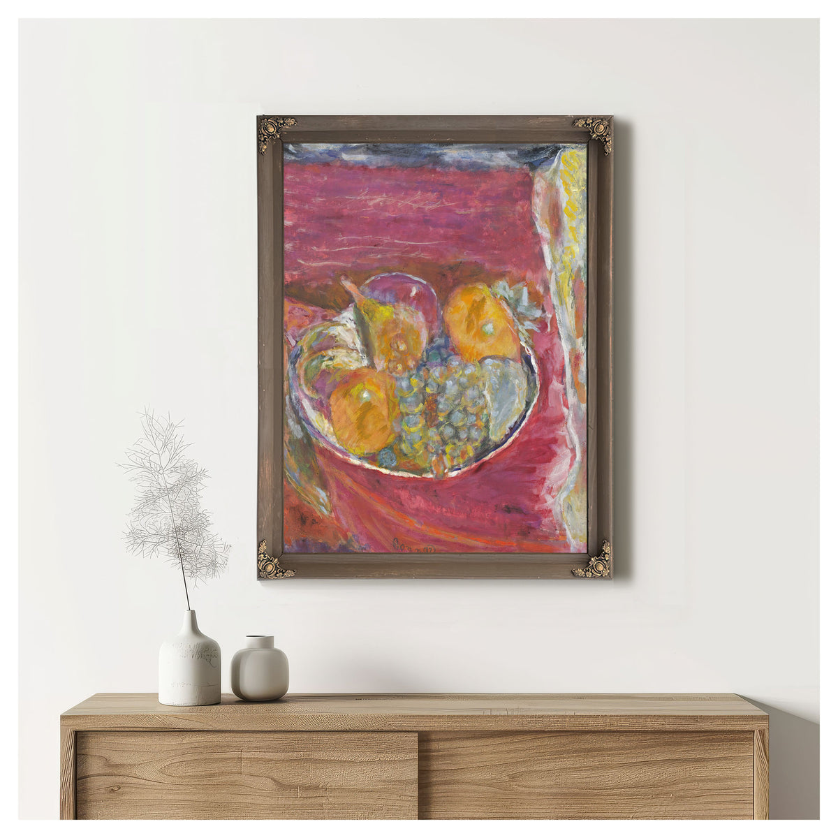 Les Raisins Circa 1942 45 By Pierre Bonnard