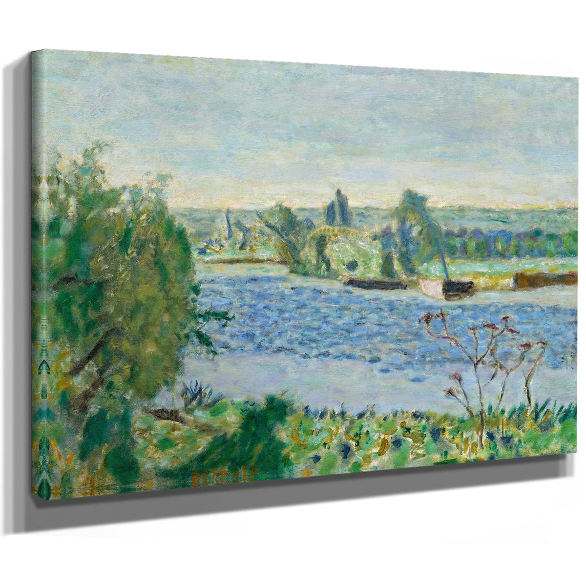 Matin Bleu Ou Petite Riviecre 1927 By Pierre Bonnard