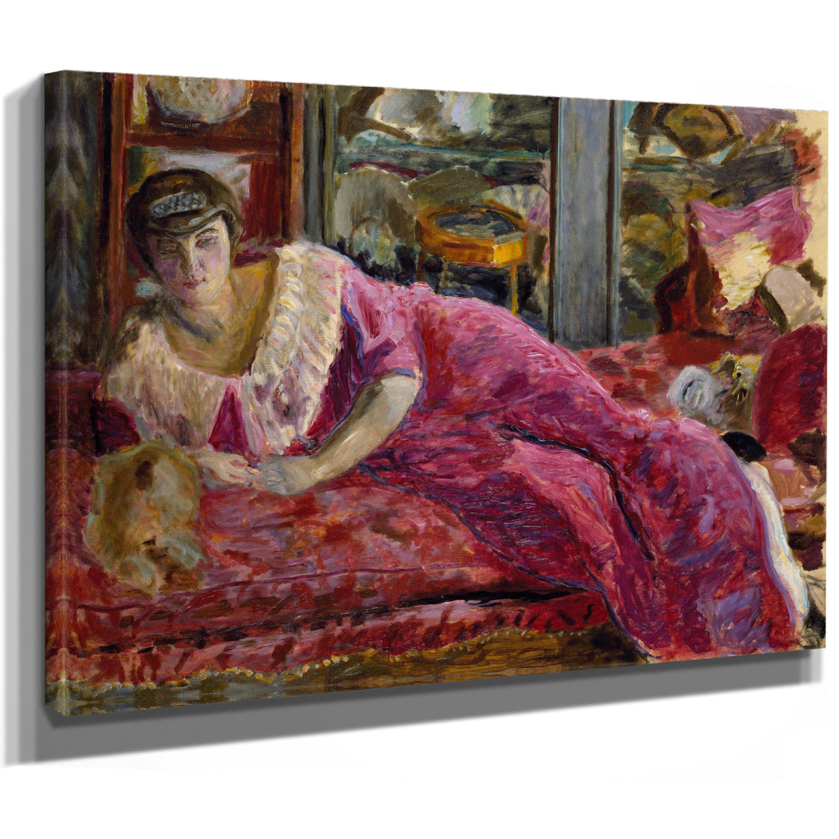 Misia a Divan 1907 By Pierre Bonnard