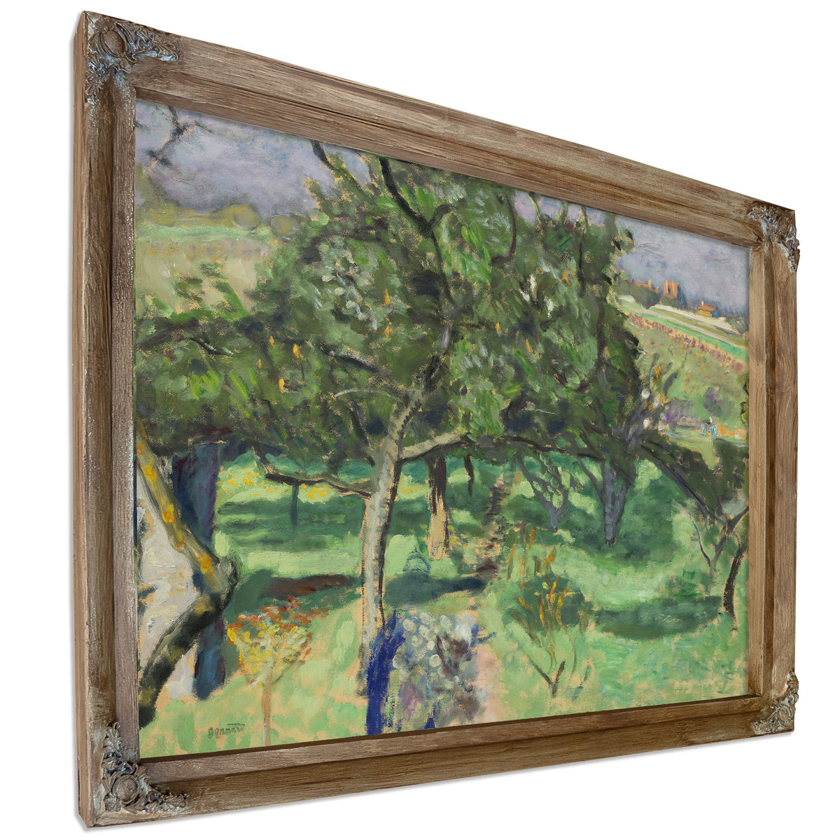 Paysage Arbres By Pierre Bonnard