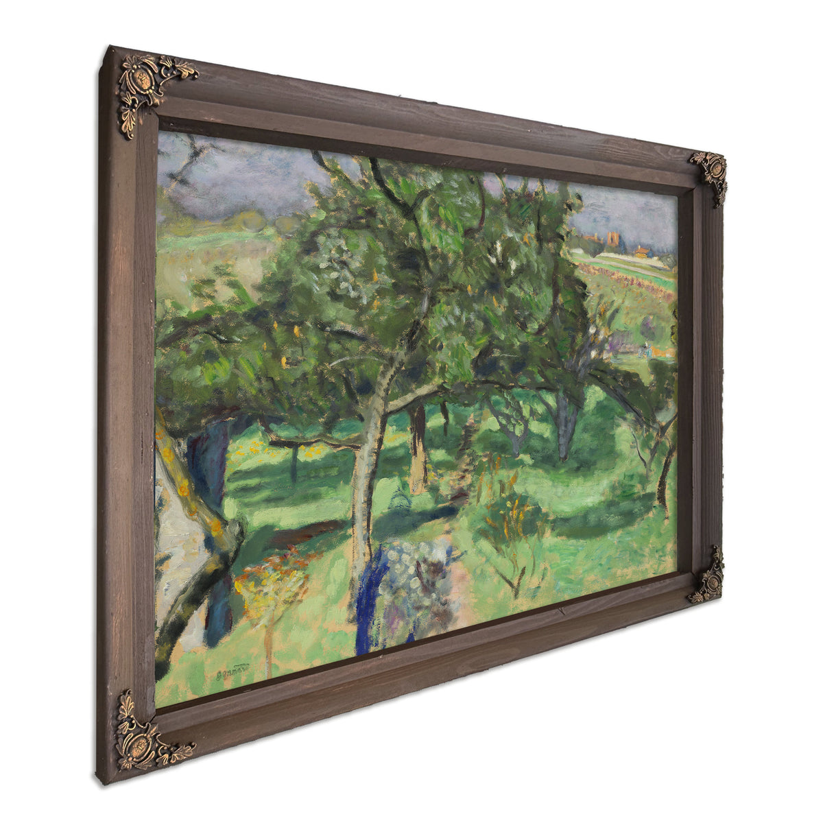 Paysage Arbres By Pierre Bonnard