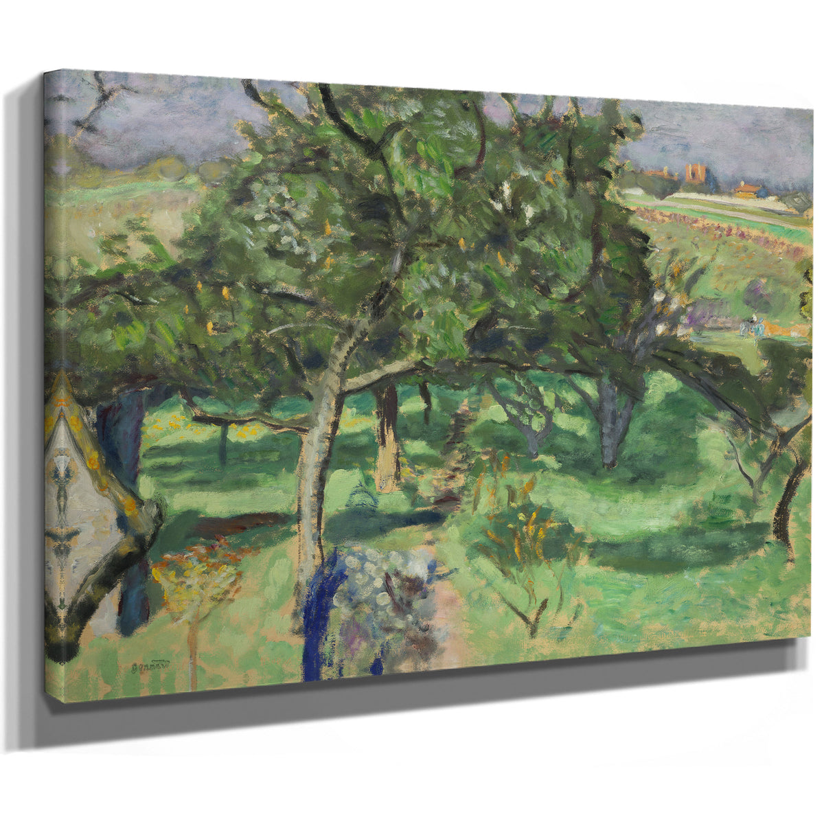 Paysage Arbres By Pierre Bonnard