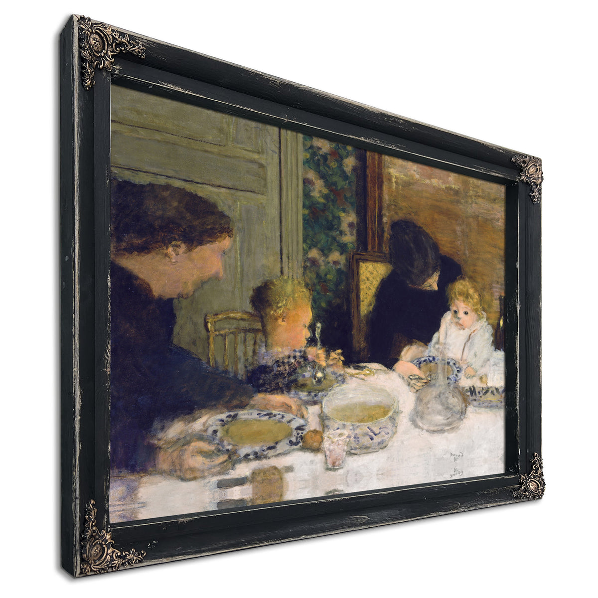 The Children S Meal 02 By Pierre Bonnard