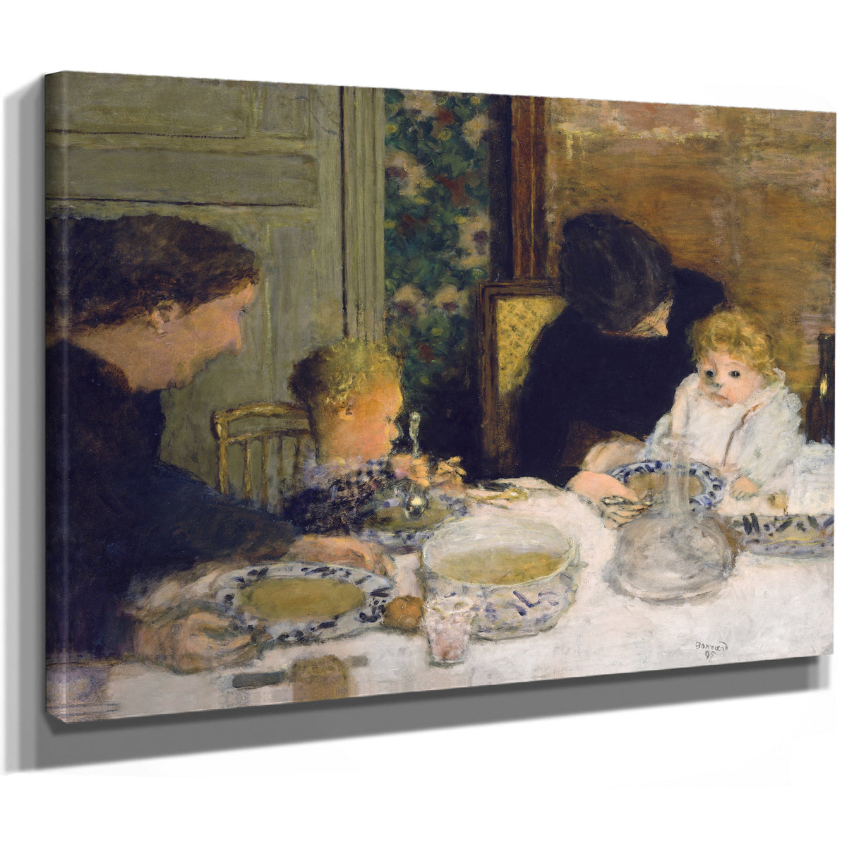 The Children S Meal 02 By Pierre Bonnard