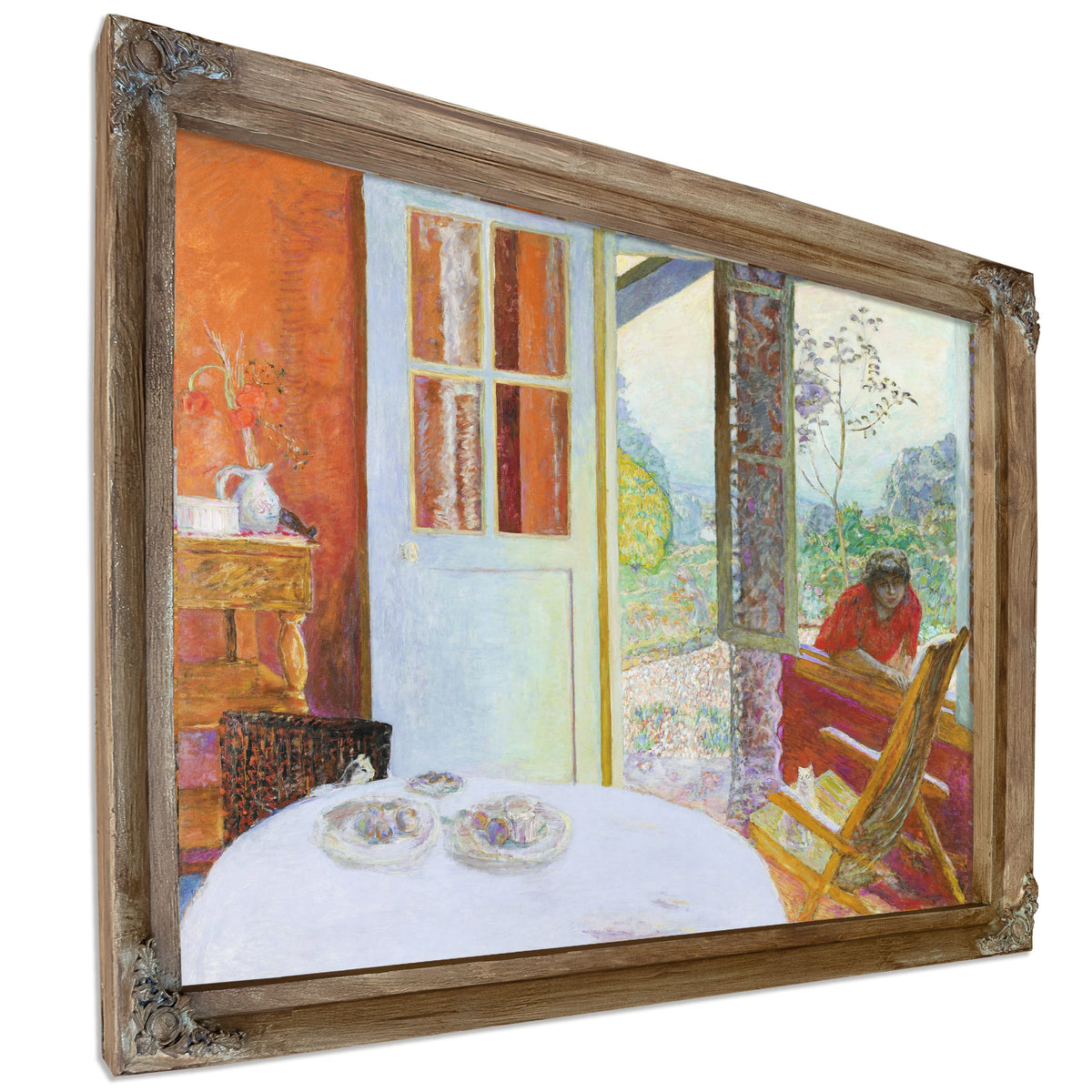 The Dining Room the Country 02 By Pierre Bonnard