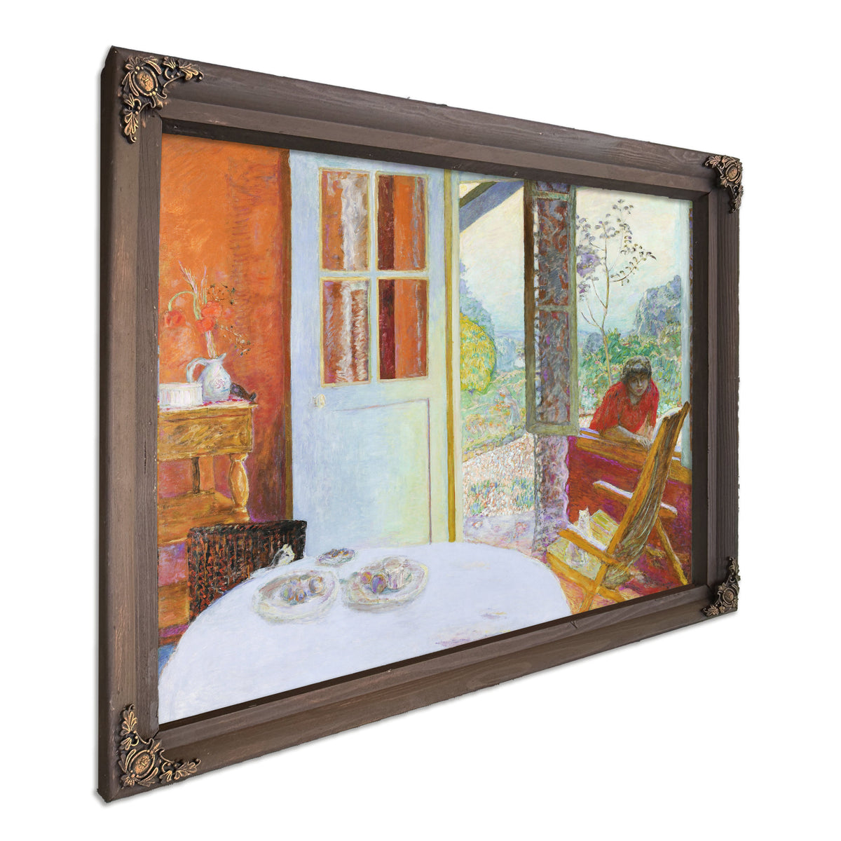 The Dining Room the Country 02 By Pierre Bonnard