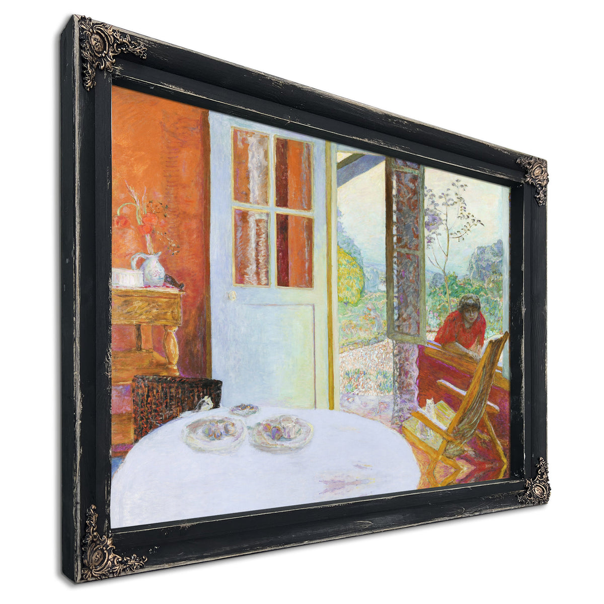The Dining Room the Country 02 By Pierre Bonnard