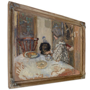 Woman Dog Table 1908 By Pierre Bonnard