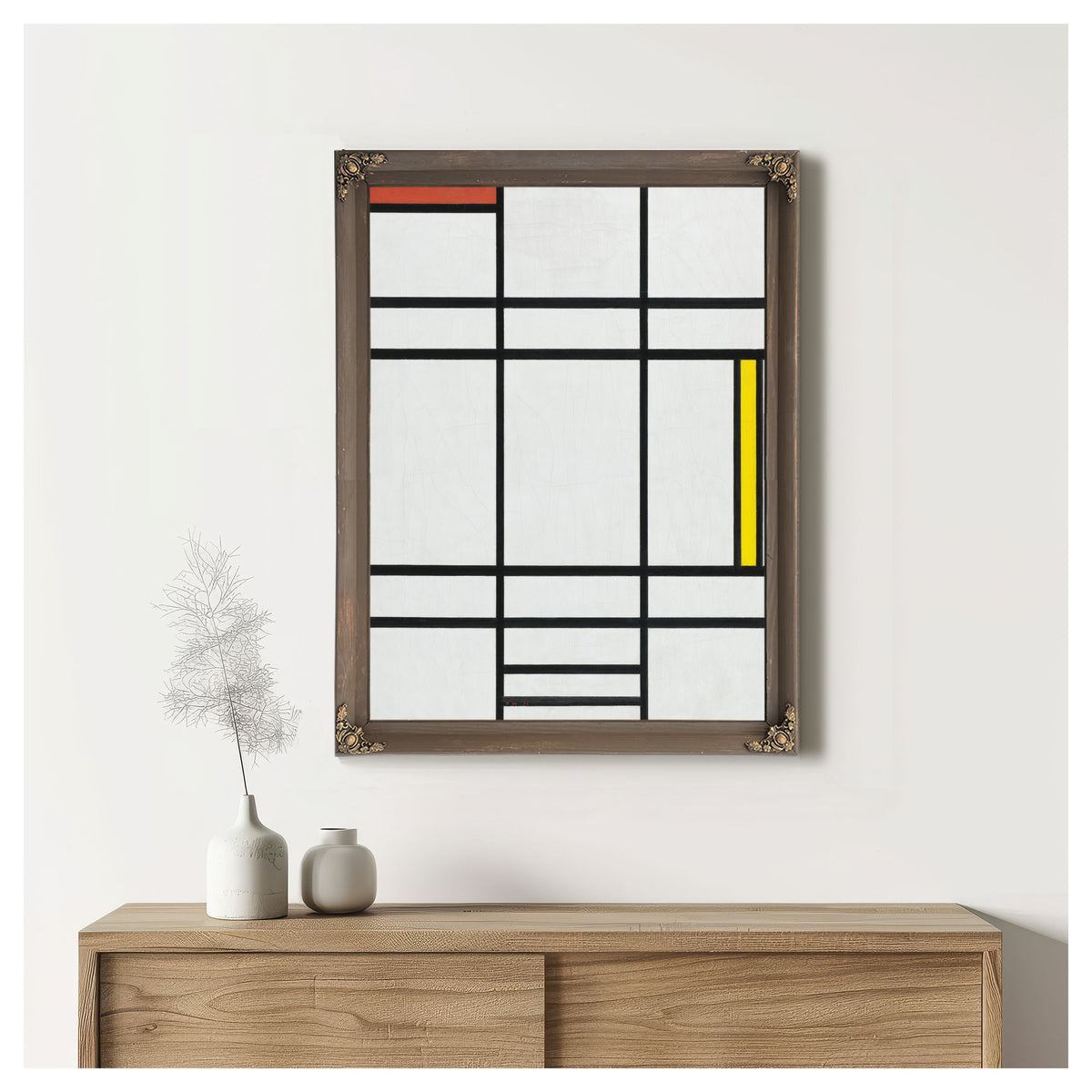 Composition White Red Yellow 1936 By Piet Mondrian
