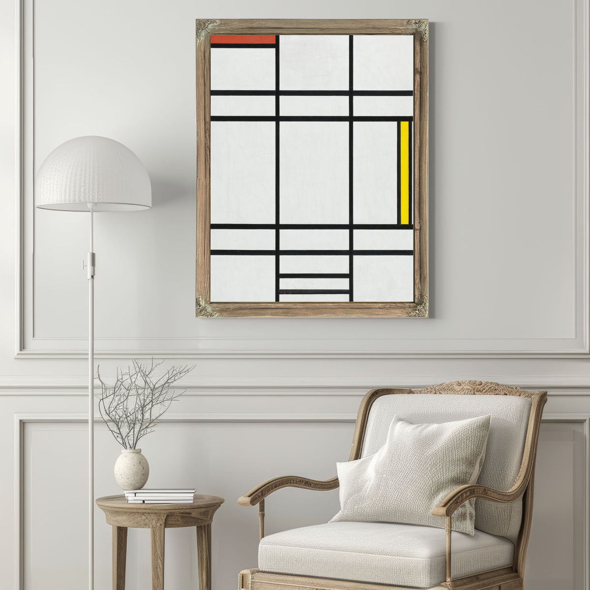 Composition White Red Yellow 1936 By Piet Mondrian