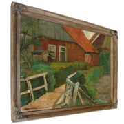 Farm Building Bridge Circa 1899 By Piet Mondrian