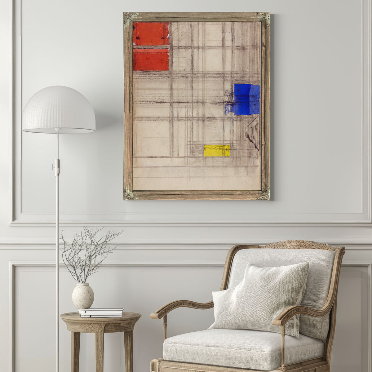 Study a Composition 19401941 By Piet Mondrian