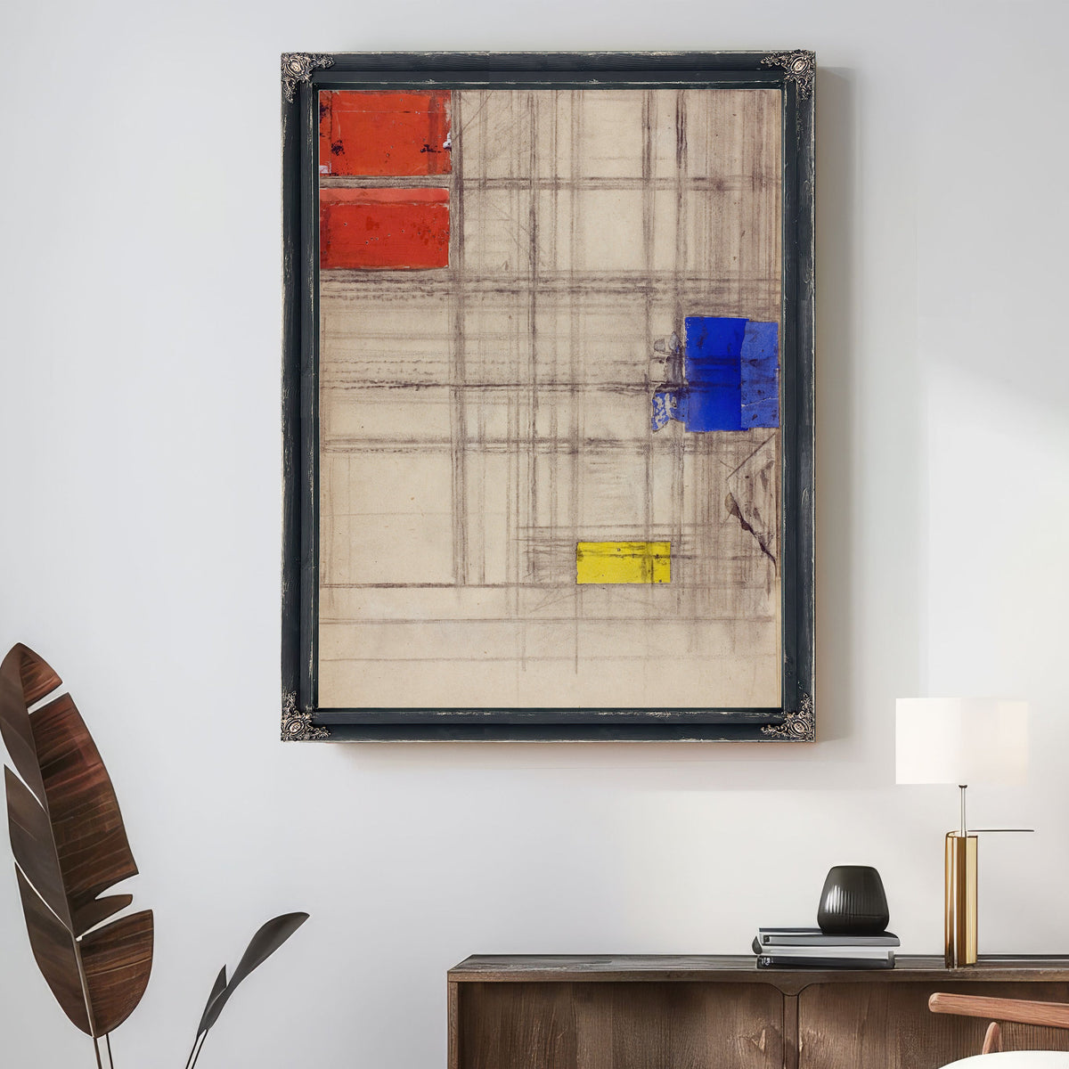 Study a Composition 19401941 By Piet Mondrian