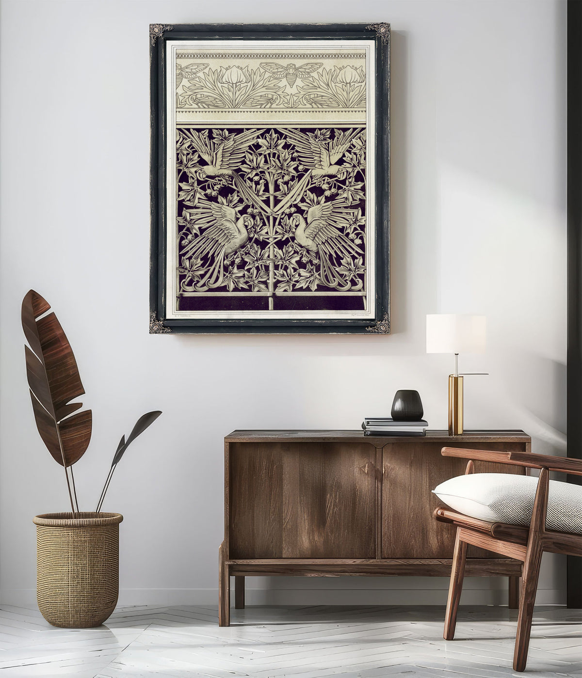 Cigales et Anemones Bordure de By Pillard Verneuil