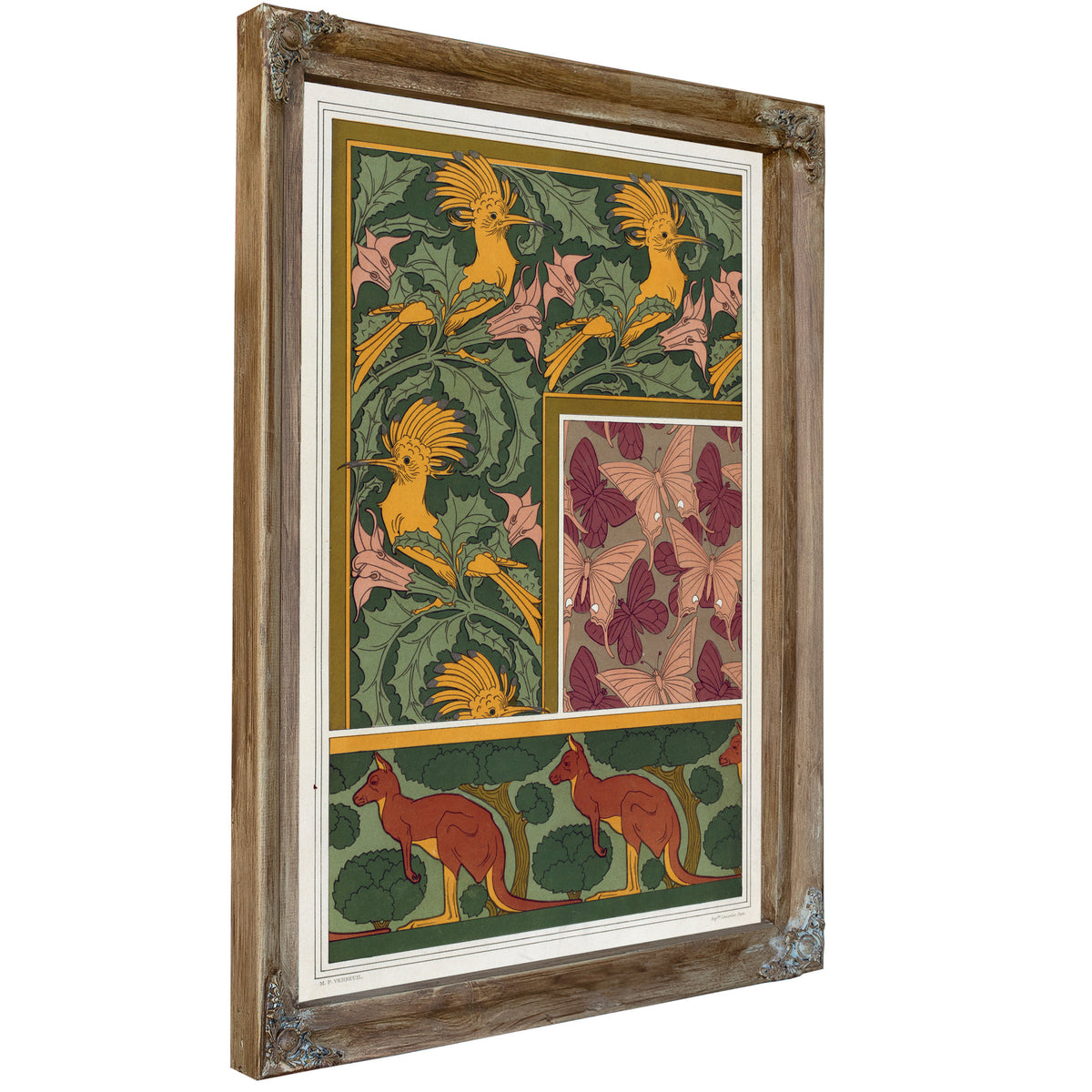 Huppes et Stramoine Bordure Papillons By Pillard Verneuil