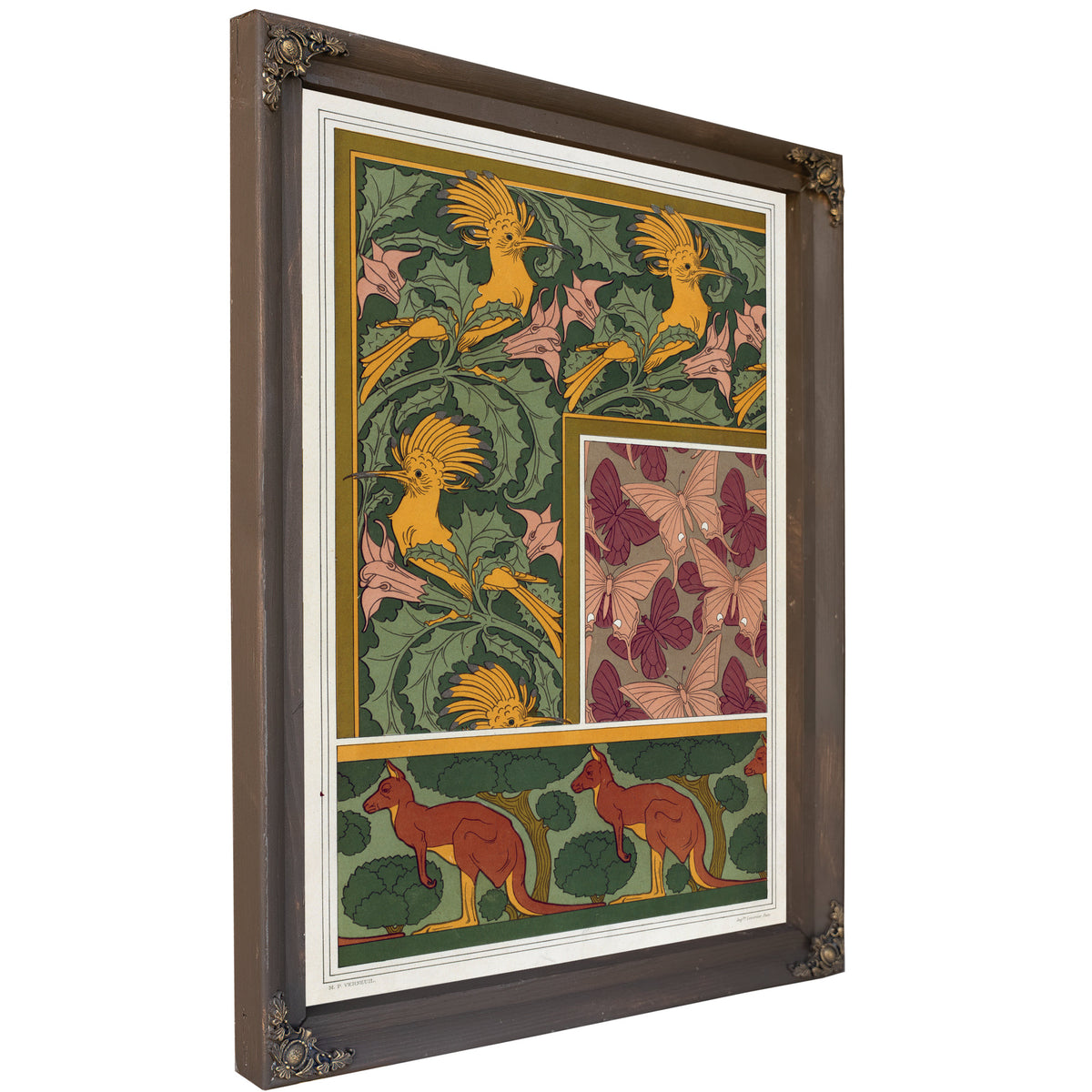 Huppes et Stramoine Bordure Papillons By Pillard Verneuil